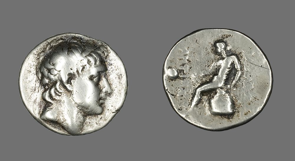 Tetradrachm (Coin) Portraying Antiochus I, II or III (?) by Ancient Greek