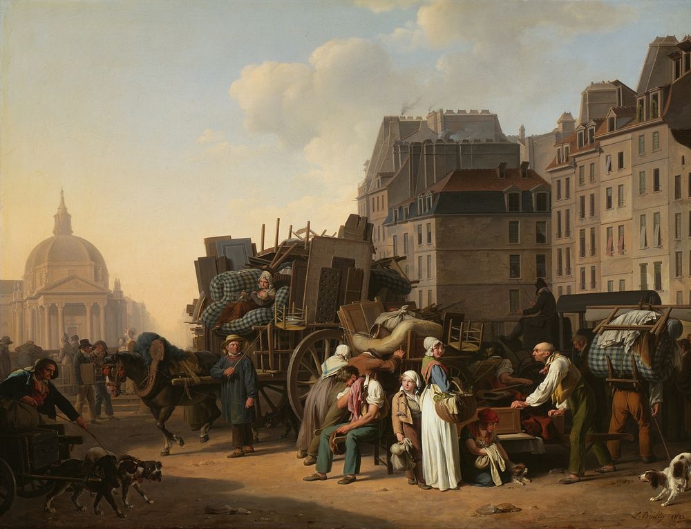 The Movings by Louis-Léopold Boilly