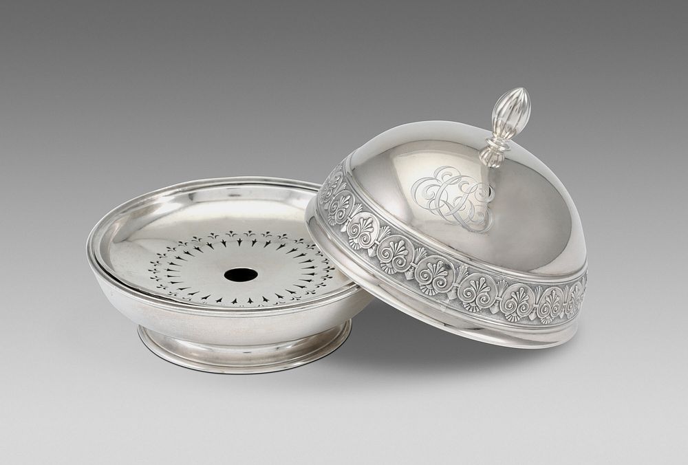 Butter dish by Gorham Manufacturing Company (Maker)