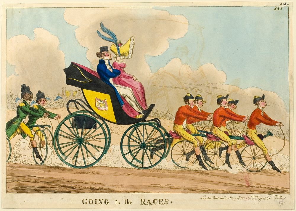Going to the Races by William Heath
