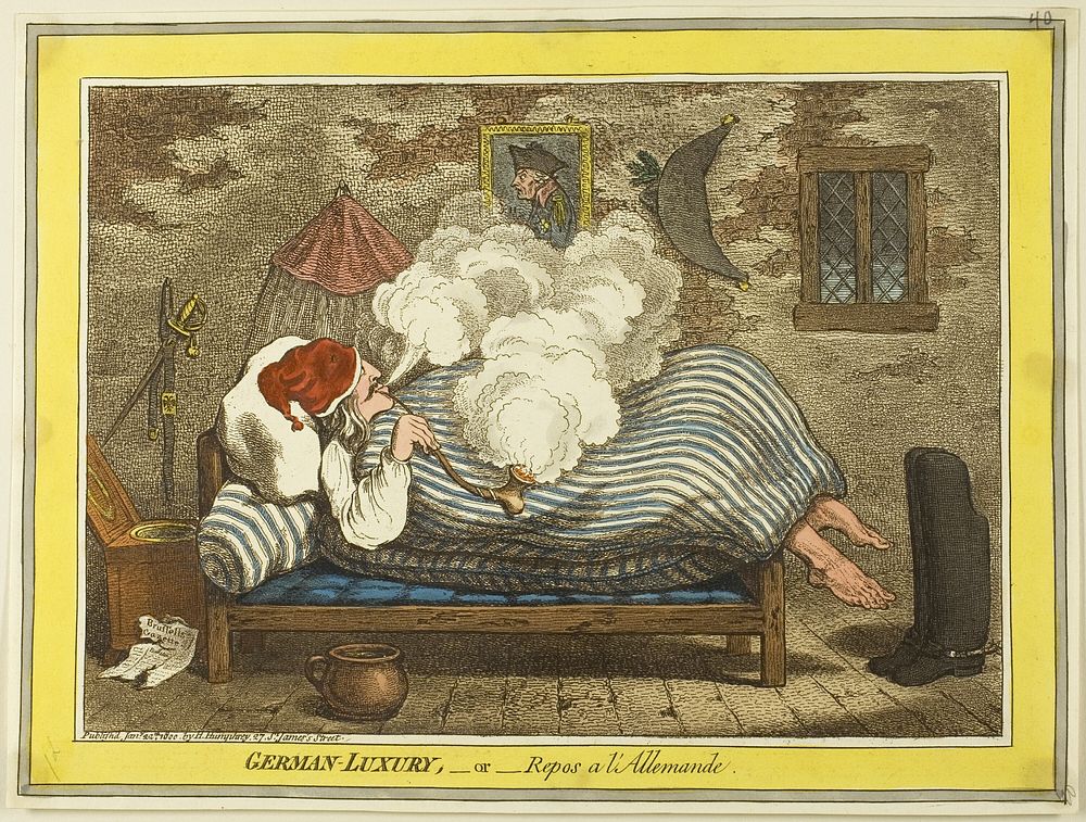 German Luxury by James Gillray