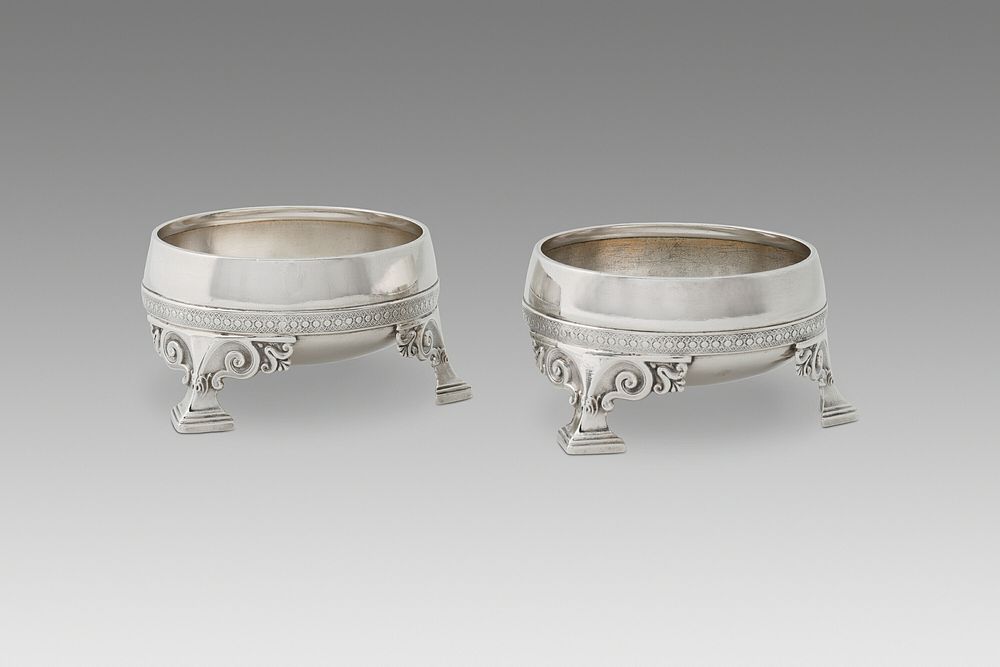 Pair of Salt Dishes by Tiffany and Company (Maker)