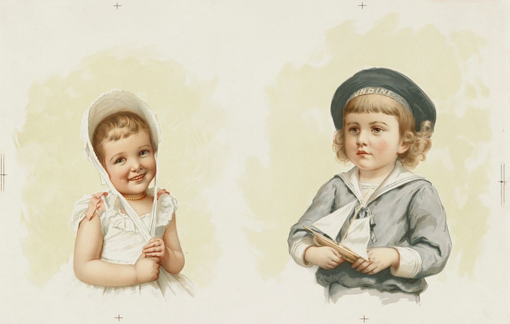 Two children