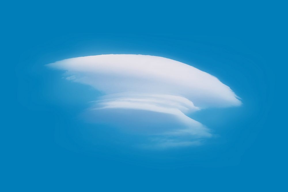 White cloud, border background   image