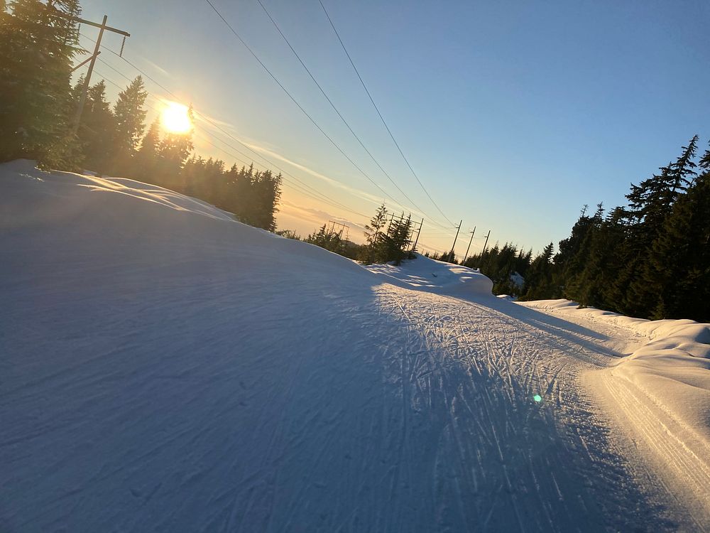  Cross country skiing day at Cypress Mountain