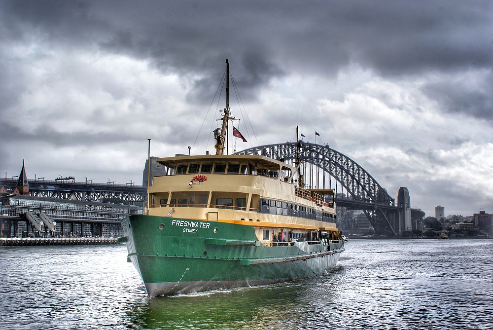 Sydney Ferry.The Freshwater class is a class of ferry operating the Manly ferry service between Circular Quay and Manly on…