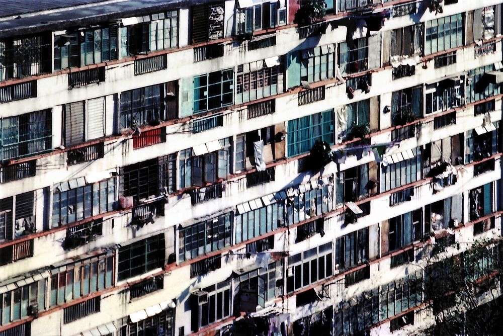 Historical Hong Kong, resettlement estate.