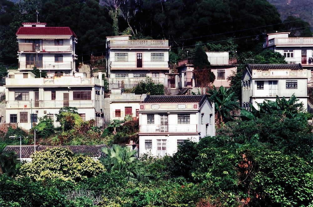 Historical Hong Kong: Village Houses 2Village houses in the northern New Territories.