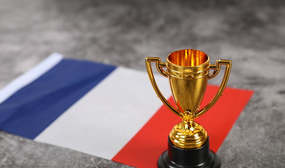 Golden trophy with flag of France📝 I am a huge supporter of Open Knowledge and appreciate any creative ways of licensing.…