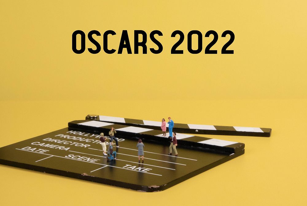 Miniature people with cameras on movie clapper and Oscars 2022 text I am a huge supporter of Open Knowledge and appreciate…