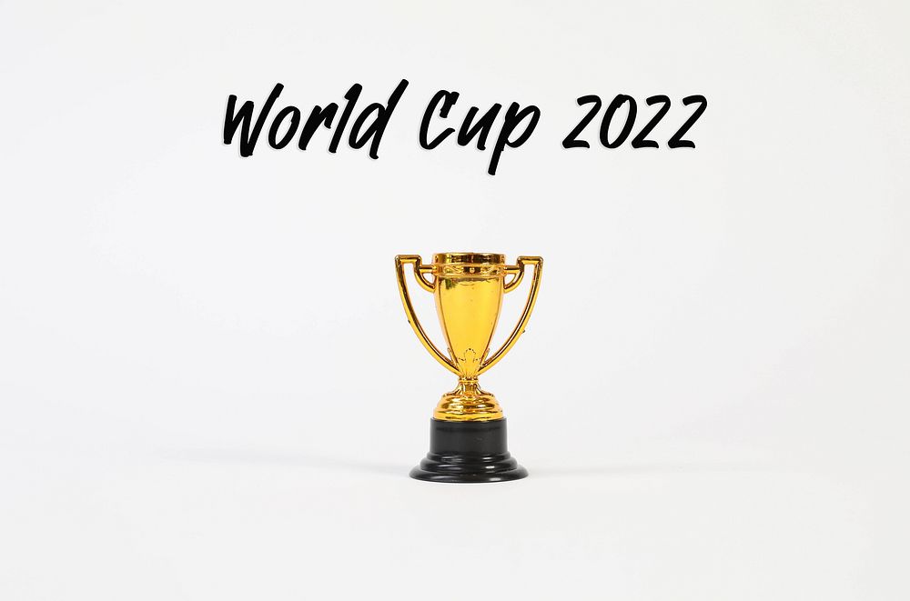 Golden trophy with World Cup 2022 text on white background I am a huge supporter of Open Knowledge and appreciate any…
