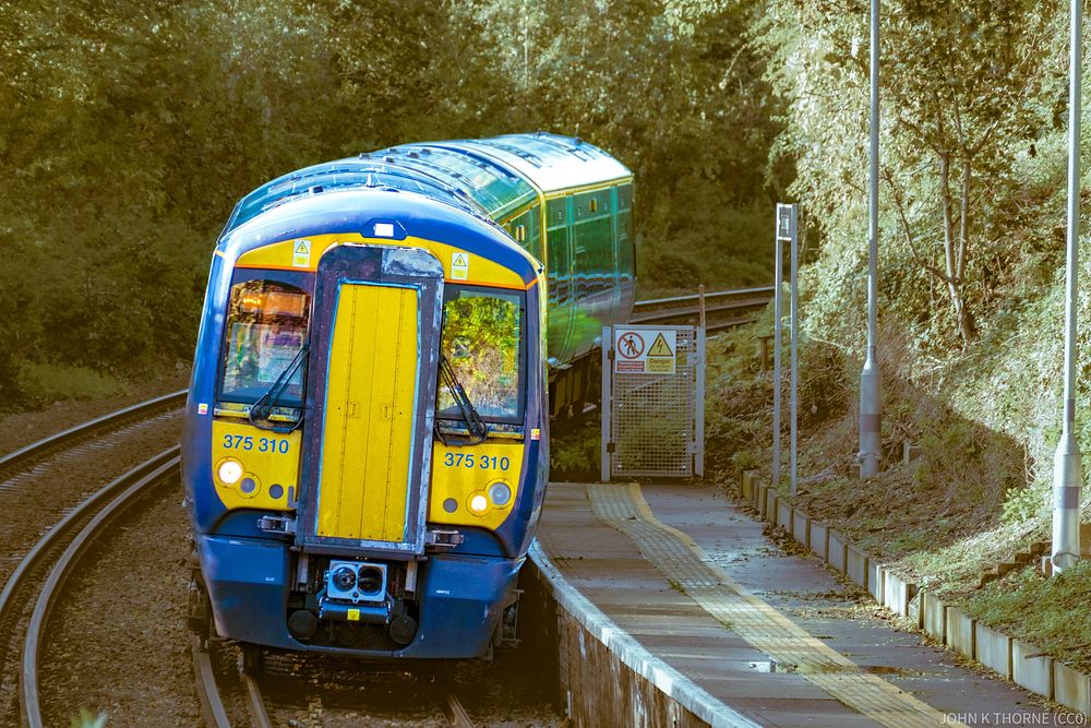 East Farleigh, Kent, railway transportation.