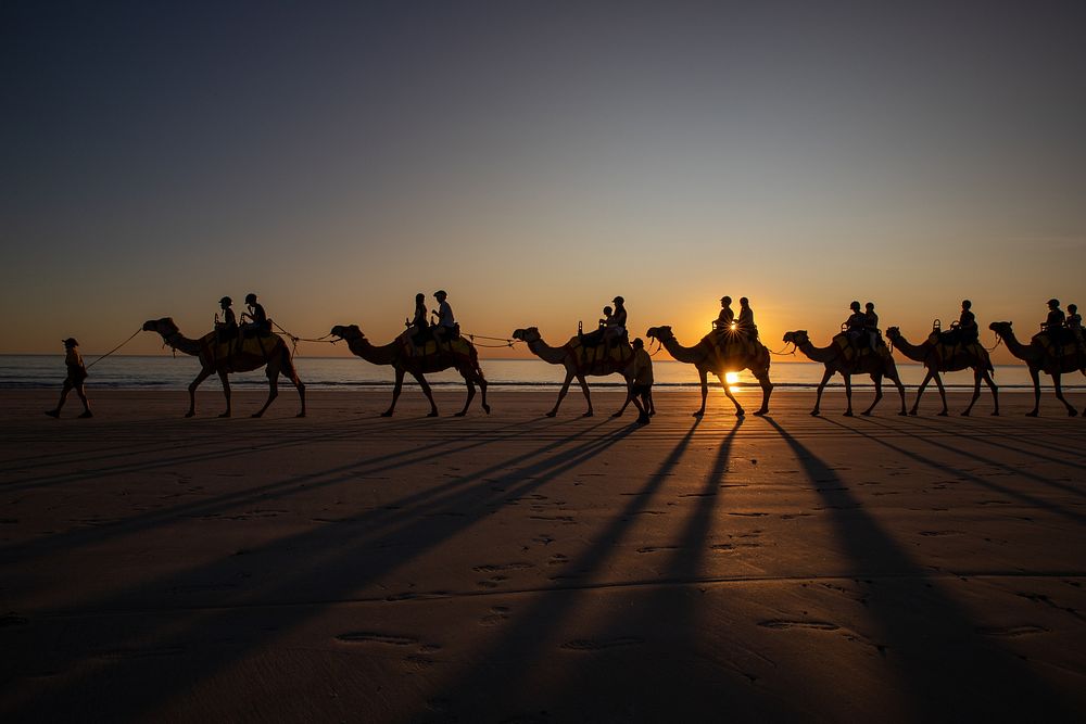 Cable beach, Broome, Kimberley, western Australia.