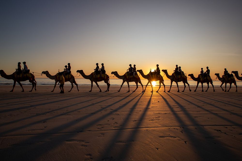 Cable beach, Broome, Kimberley, western Australia.