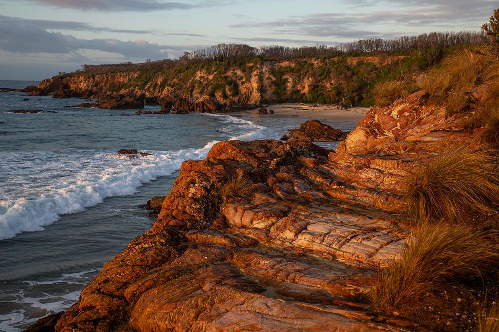 Shoreline landscape, Mallacoota, Victoria, Australia.