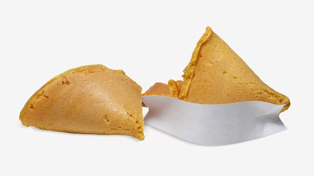 Fortune cookies isolated image