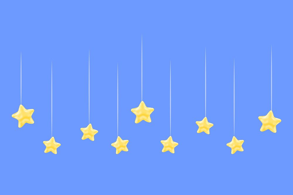 Star border background, party design