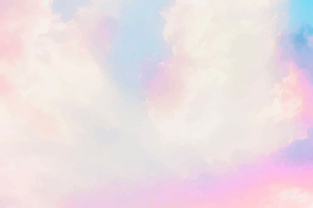 Aesthetic dreamy sky background
