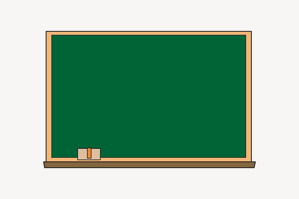 School blackboard illustration. Free public domain CC0 image.