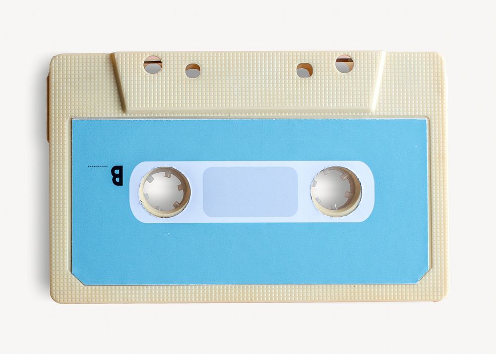 Vintage cassette tape psd
