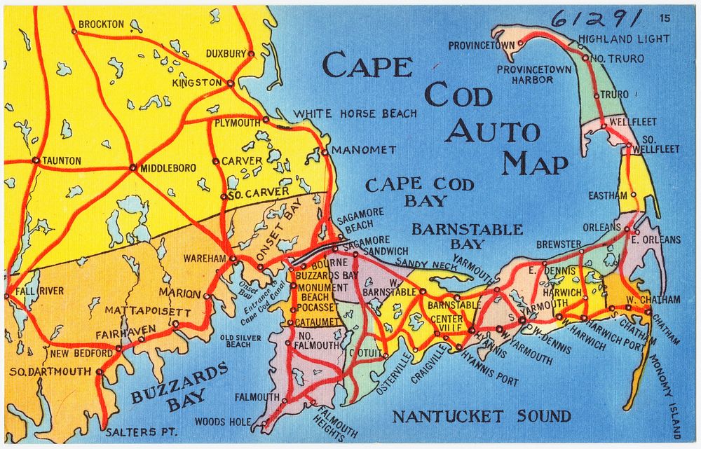             Cape Cod Auto Map          