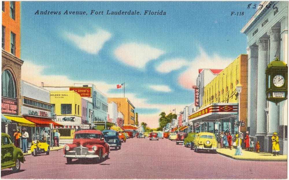             Andrews Avenue, Fort Lauderdale, Florida          