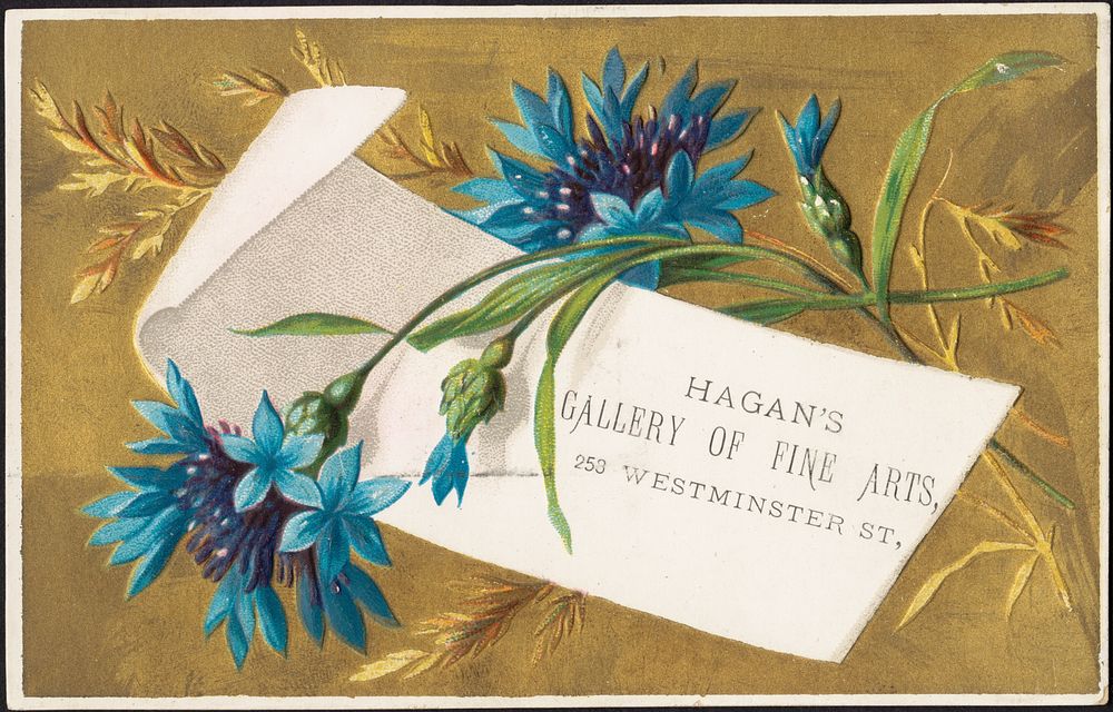             Hagan's Gallery of Fine Arts, 258 Westminster St.          