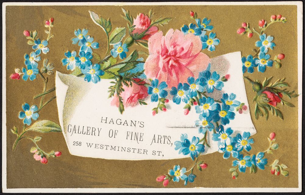             Hagan's Gallery of Fine Arts, 258 Westminster St.          