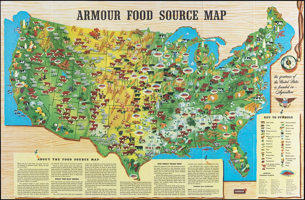             Armour food source map          