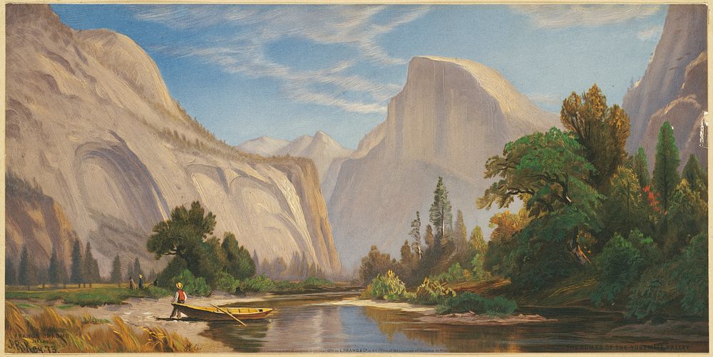             The domes of the Yosemite Valley          
