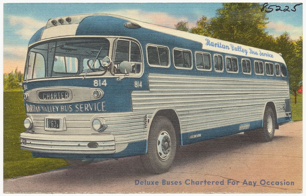             Raritan Valley Bus Service, deluxe buses chartered for any occasion          