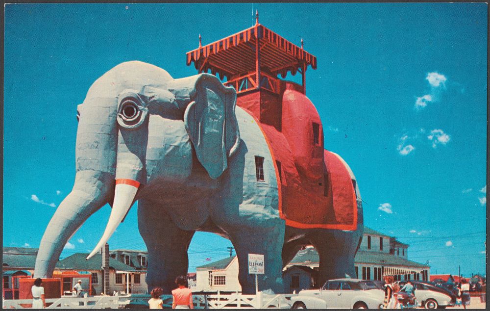             Elephant Motel, Atlantic City, N.J.          
