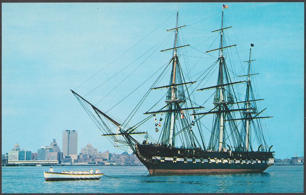             U.S.S. Constitution (Old Ironsides), Boston Naval Shipyard, Boston, Mass.          