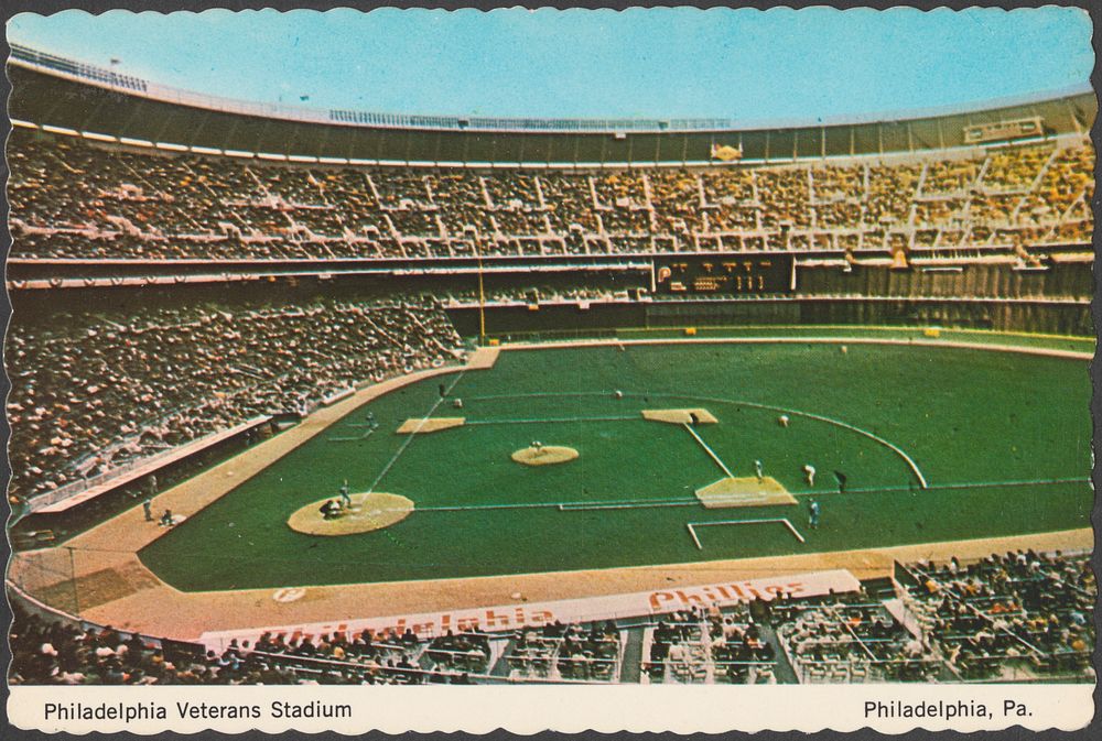             Philadelphia Veterans Stadium, Philadelphia, Pa.          