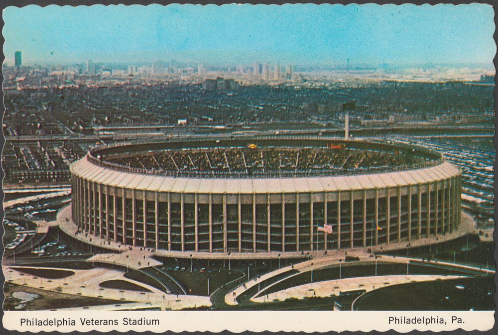             Philadelphia Veterans Stadium, Philadelphia, Pa.          