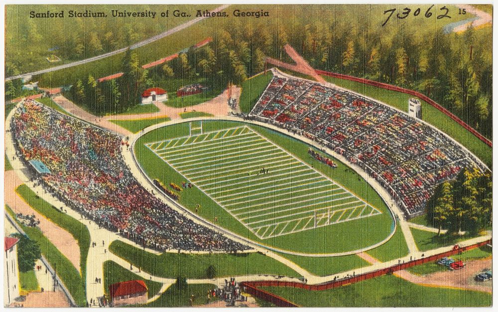             Sanford Stadium, University of Ga. Athens, Georgia          