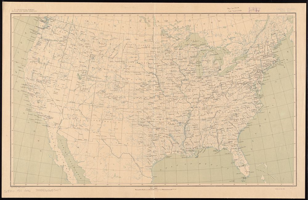             United States base map          