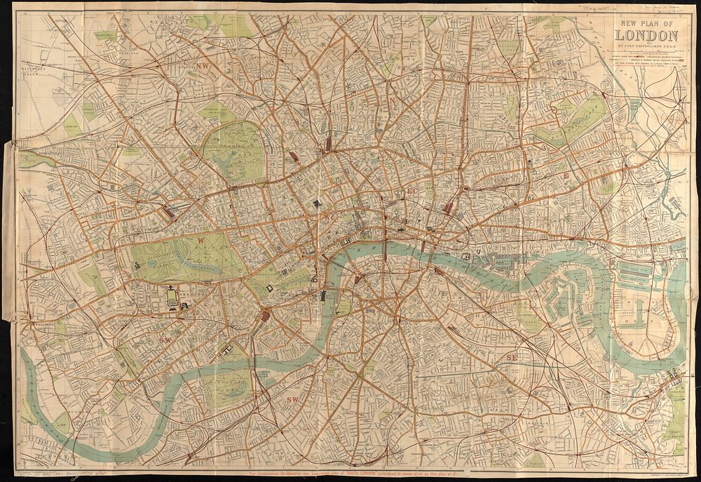             New plan of London          