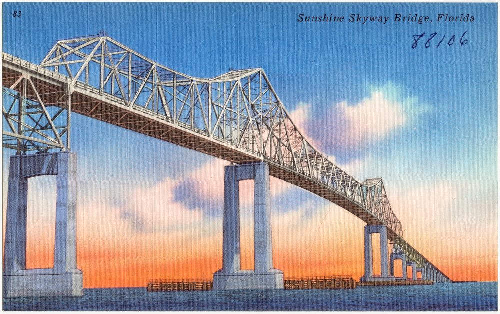             Sunshine Skyway Bridge, Florida          