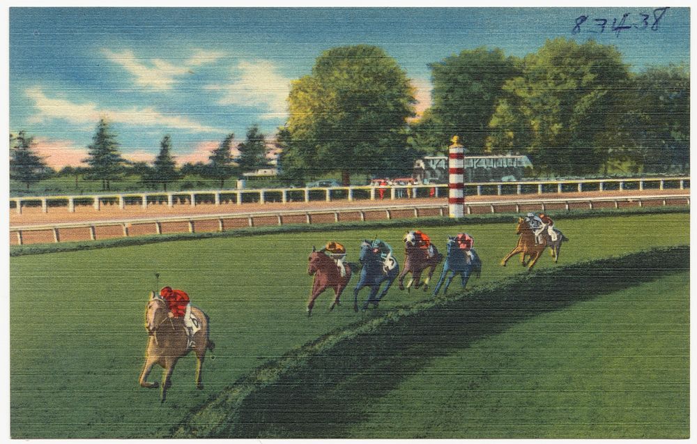             Monmouth Park, Oceanport, N. J. between Red Bank and Long Branch.          