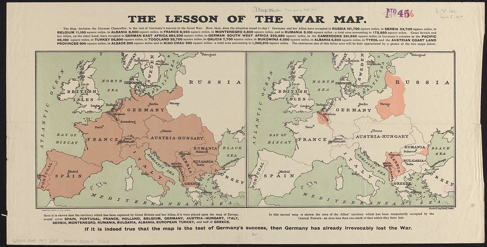             The lesson of the war map          