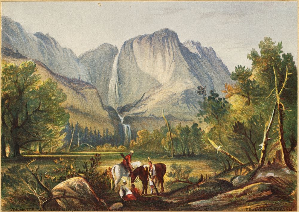             Yosemite Fall, Yosemite Valley, California           by Robert D. Wilkie