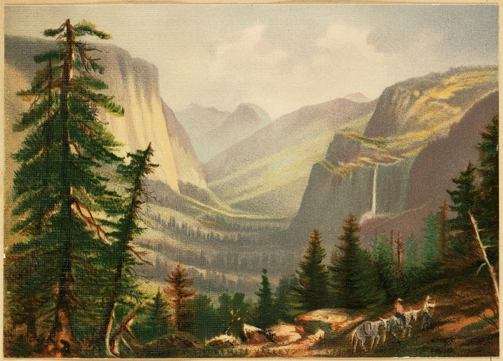             The Yosemite Valley, no. 1           by Robert D. Wilkie