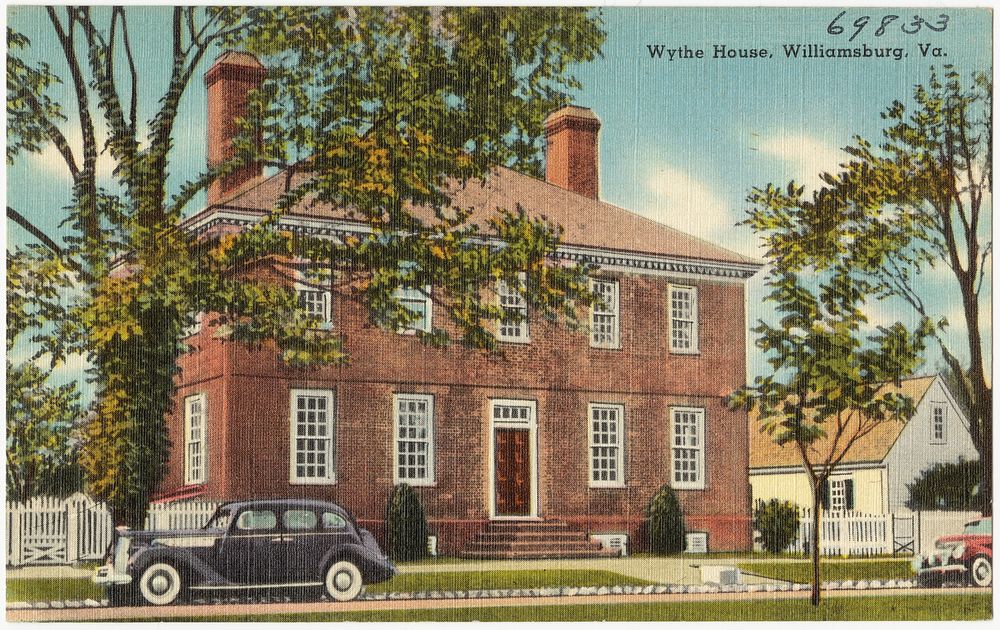             Wythe House, Williamsburg, Va.          