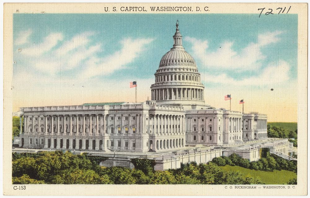             U. S. Capitol, Washington, D. C.          