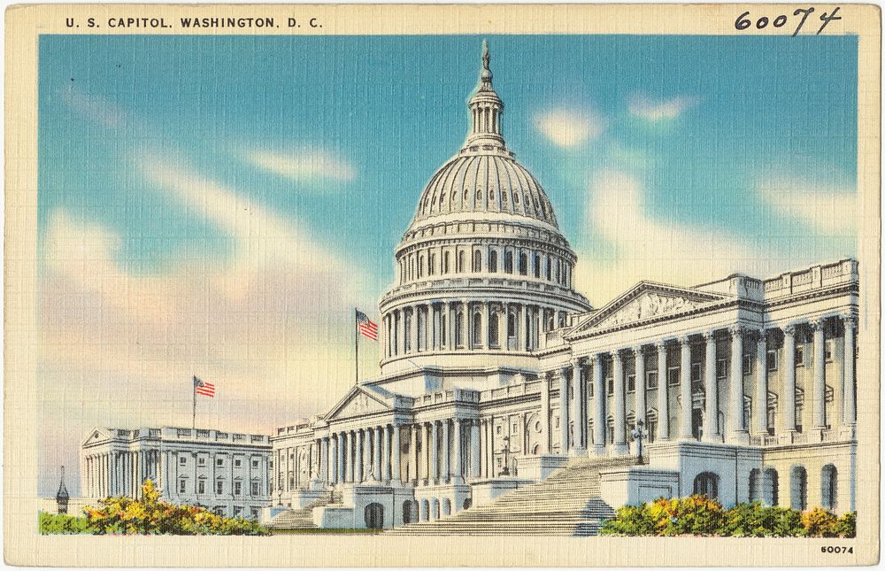             U. S. Capitol, Washington, D. C.          