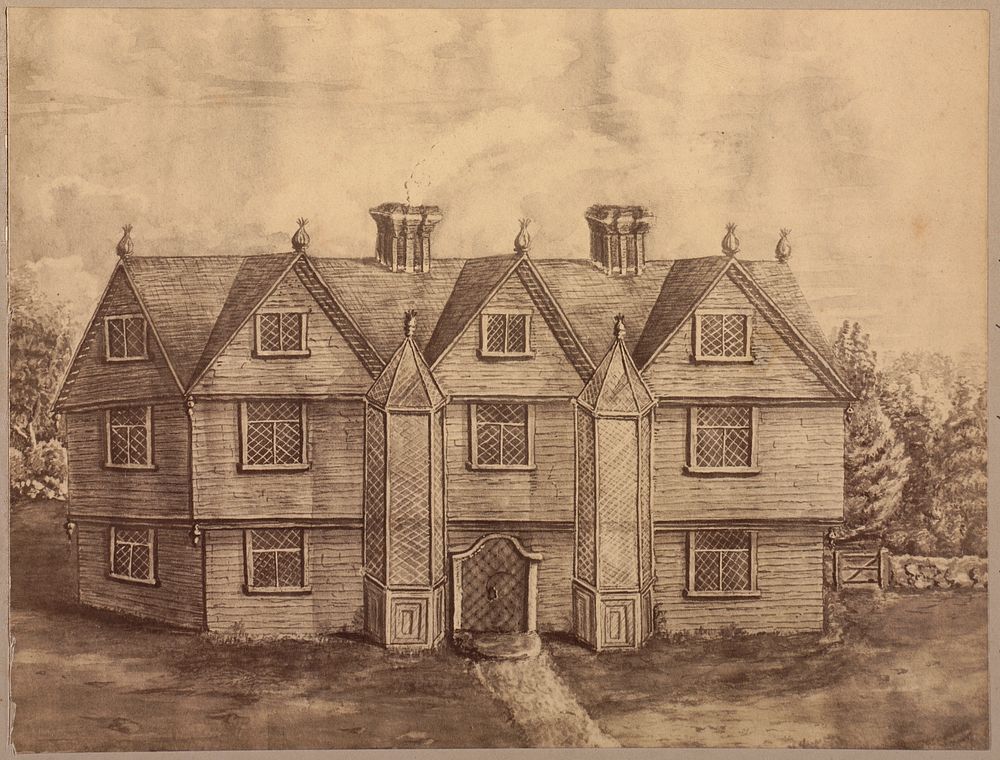             The Bradsheet house, Salem, torn down in 1750, was built by Emanuel Downing and + was conveyed to his daughter…