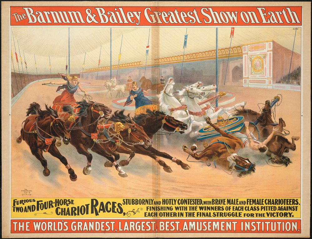             The Barnum & Bailey greatest show on earth : The world's grandest, largest, best, amusement institution.        …