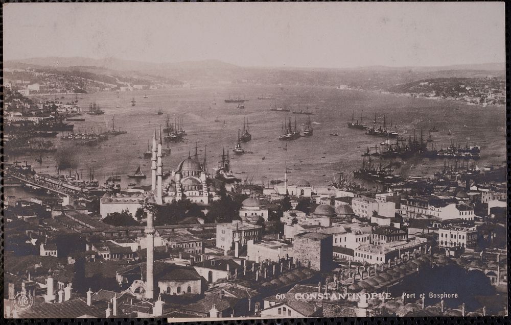             Constantinople. Port et Bosphore          