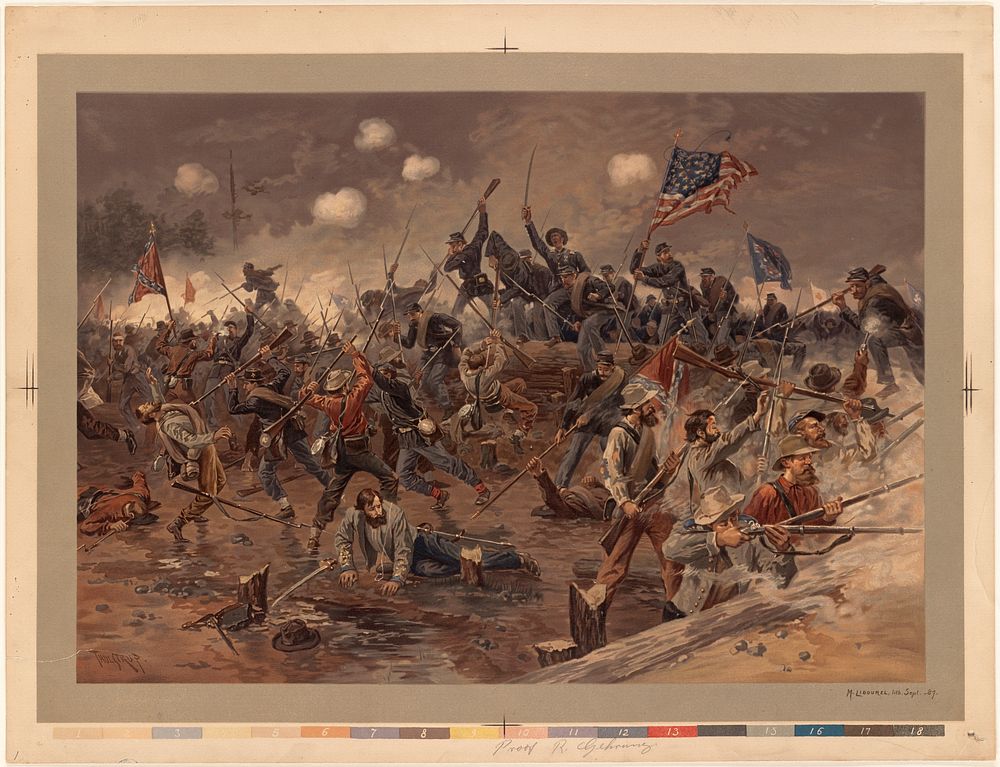             The Battle of Spottsylvania          